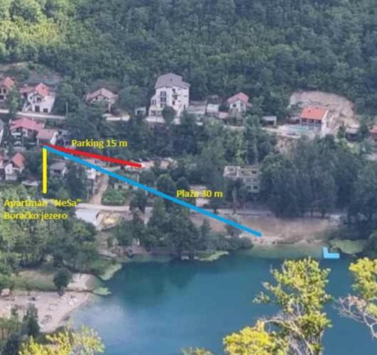 Apartman Nesa Boracko Jezero Konjic Exterior foto